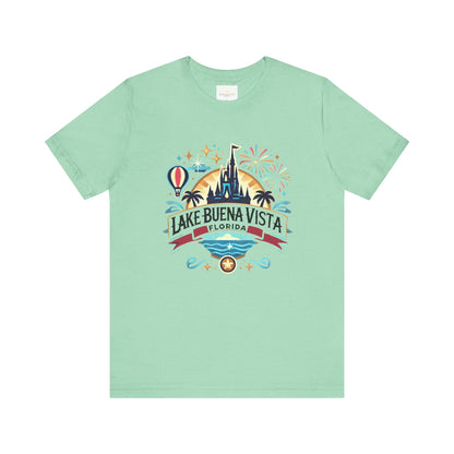 Adventurous Lake Buena Vista Unisex Jersey Short Sleeve Tee