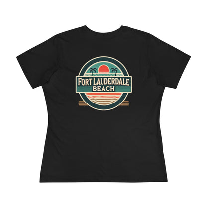 Vintage Fort Lauderdale Women's Cotton Tee