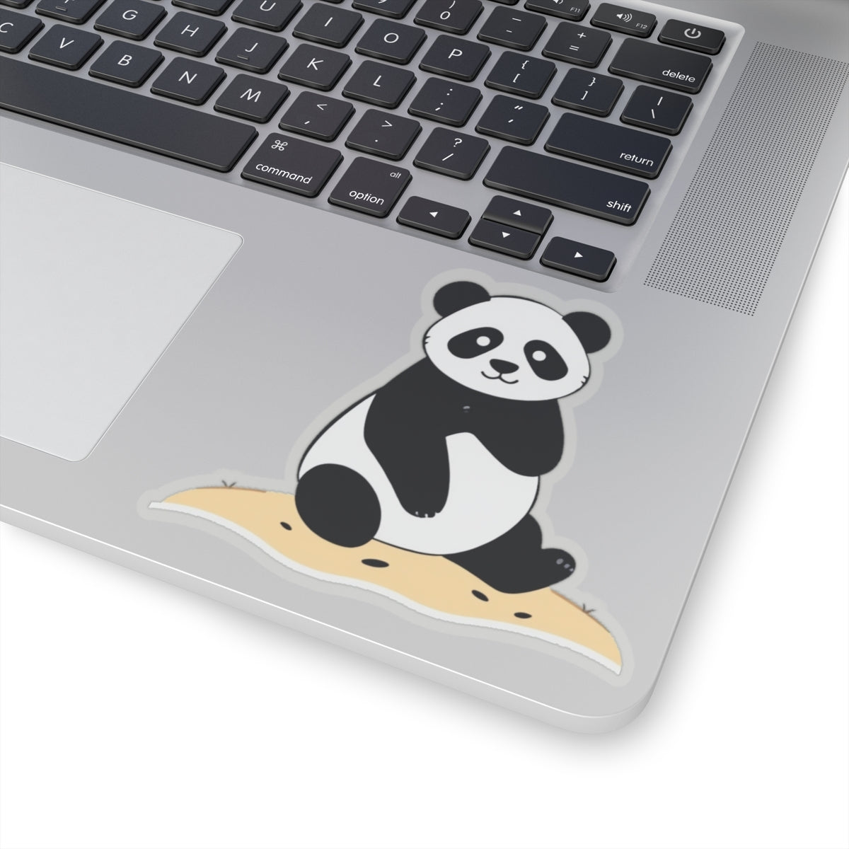 Beach Panda Kiss-Cut Sticker