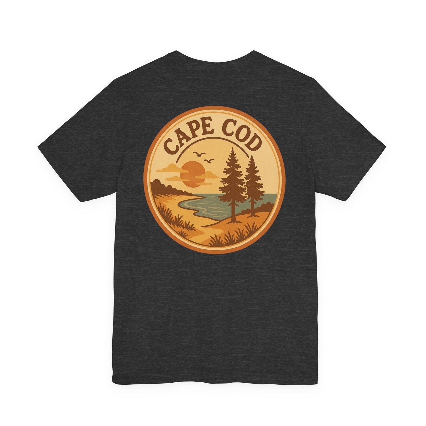 Rustic Cape Cod Unisex Jersey Short Sleeve Tee