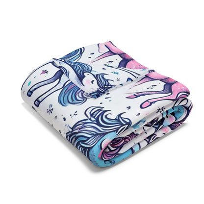 Unicorns Arctic Fleece Blanket