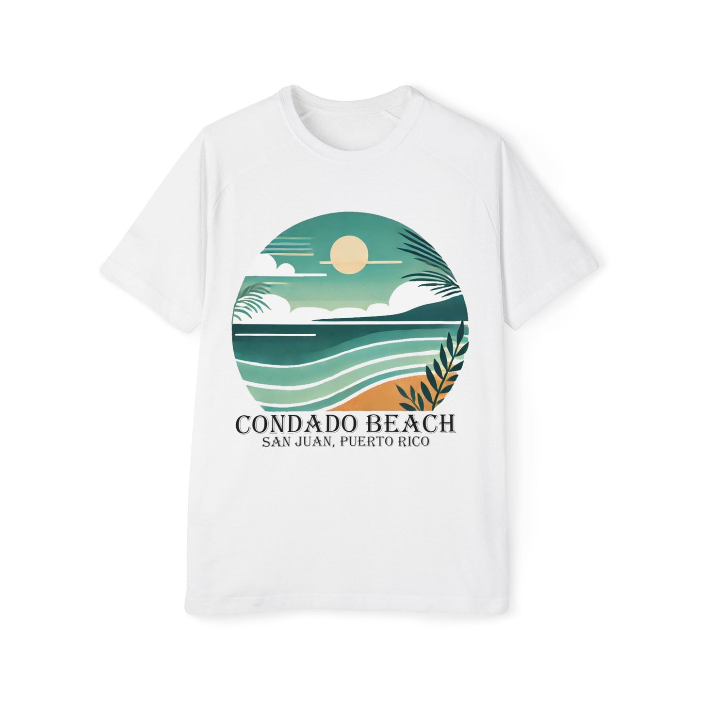 Coastal Vibes Condado Beach Men's Raglan T-Shirt