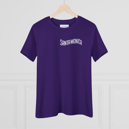 Vibrant Santa Monica Women's Cotton Tee