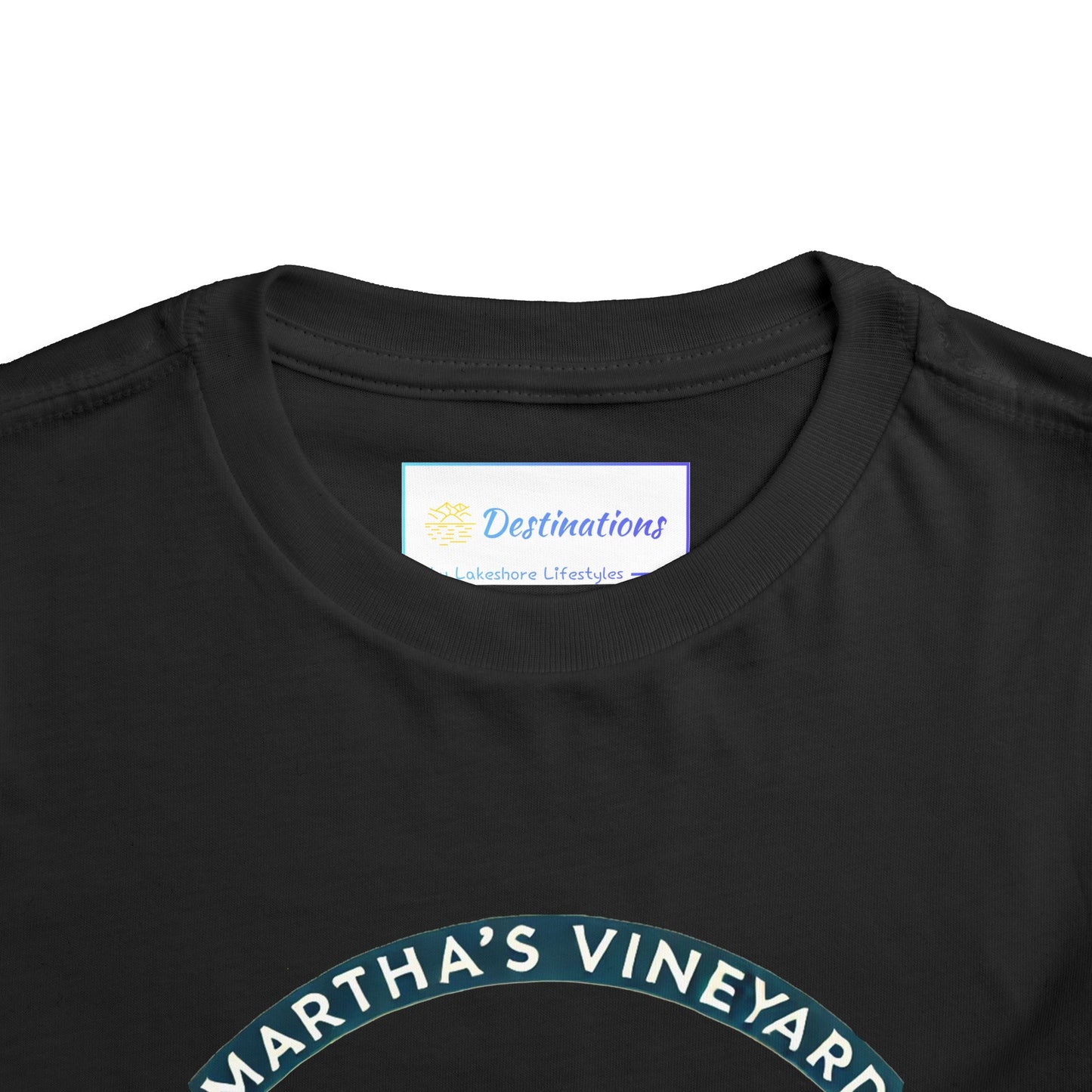 Vintage Martha's Vineyard Unisex Toddler Short Sleeve Tee