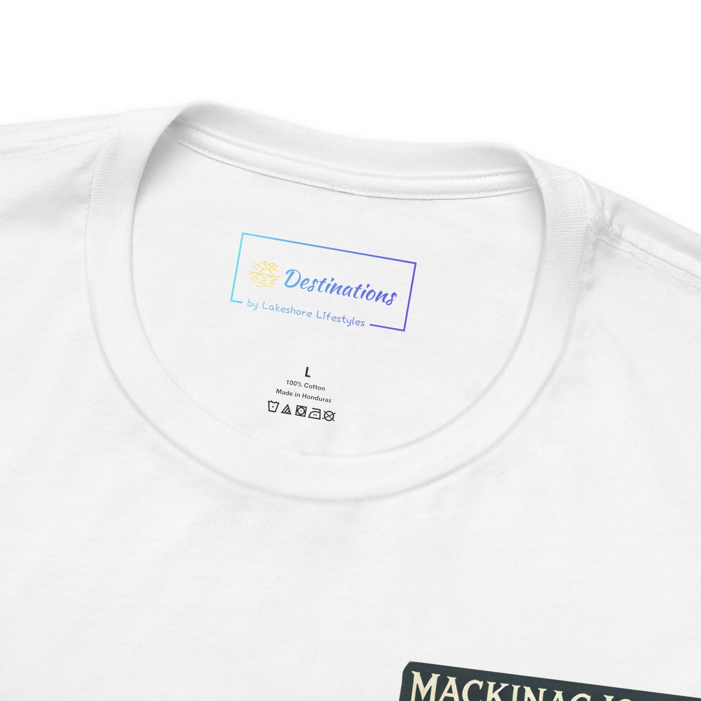 Vintage Mackinac Island Unisex Jersey Short Sleeve Tee