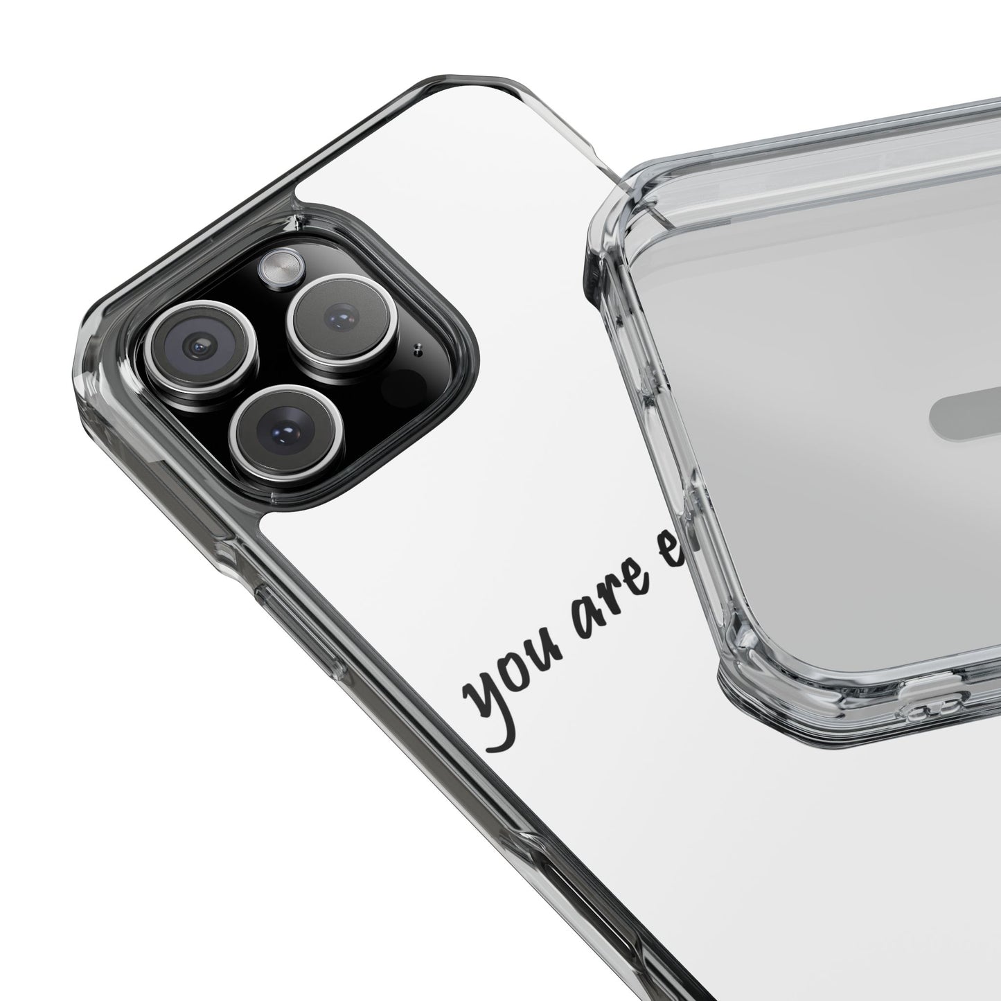 You Are Enough MagSafe Clear Impact Case