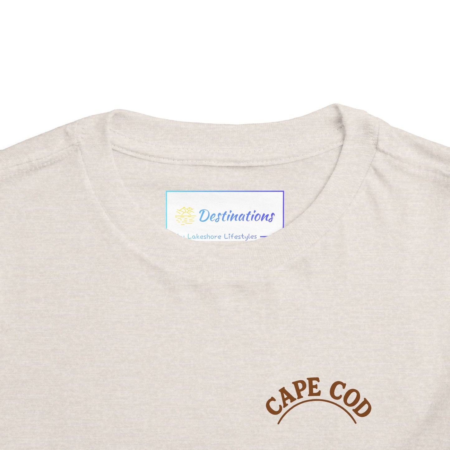 Rustic Cape Cod Unisex Toddler Short Sleeve Tee