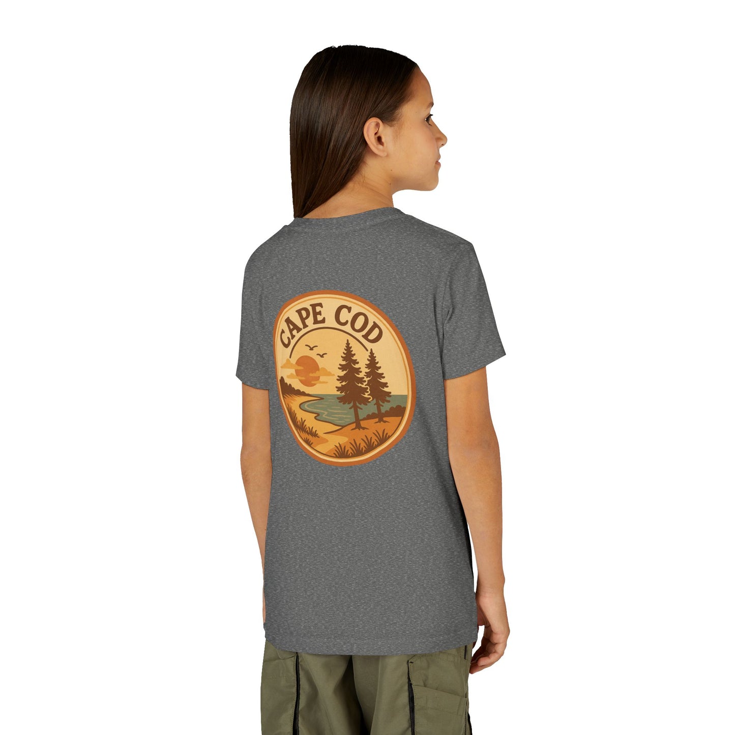 Rustic Cape Cod Unisex Youth Short Sleeve Tee
