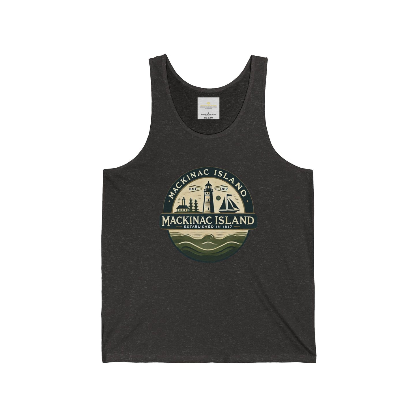 Vintage Mackinac Island Unisex Jersey Tank