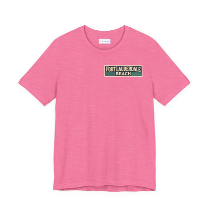Vintage Fort Lauderdale Unisex Jersey Short Sleeve Tee