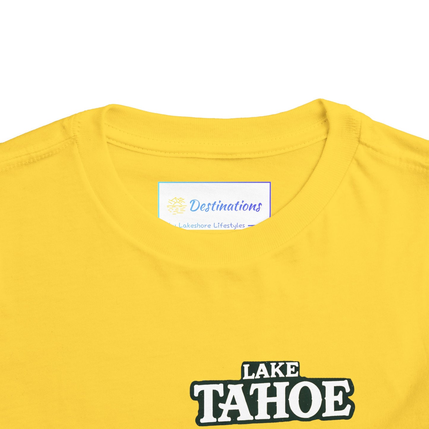 Vintage Lake Tahoe Unisex Toddler Short Sleeve Tee