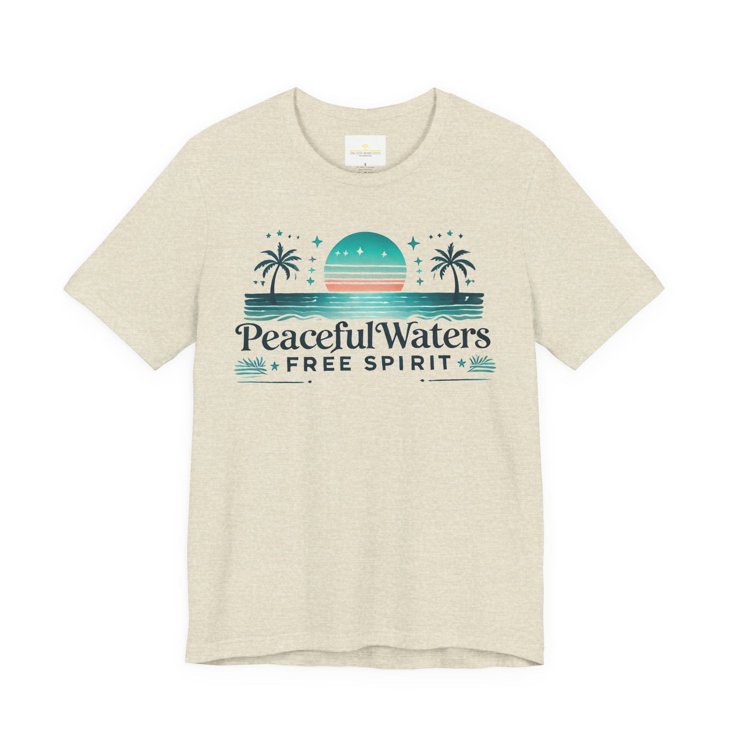 Peaceful Waters Free Spirit Jersey Short Sleeve Tee