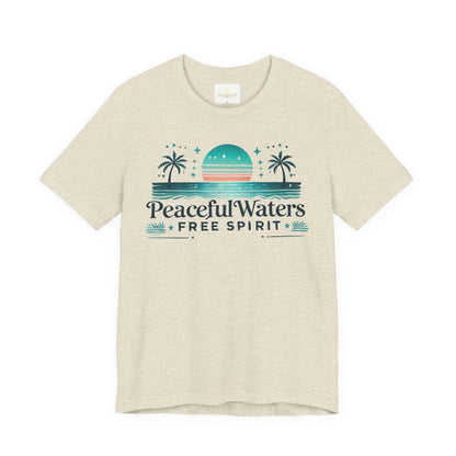 Peaceful Waters Free Spirit Jersey Short Sleeve Tee