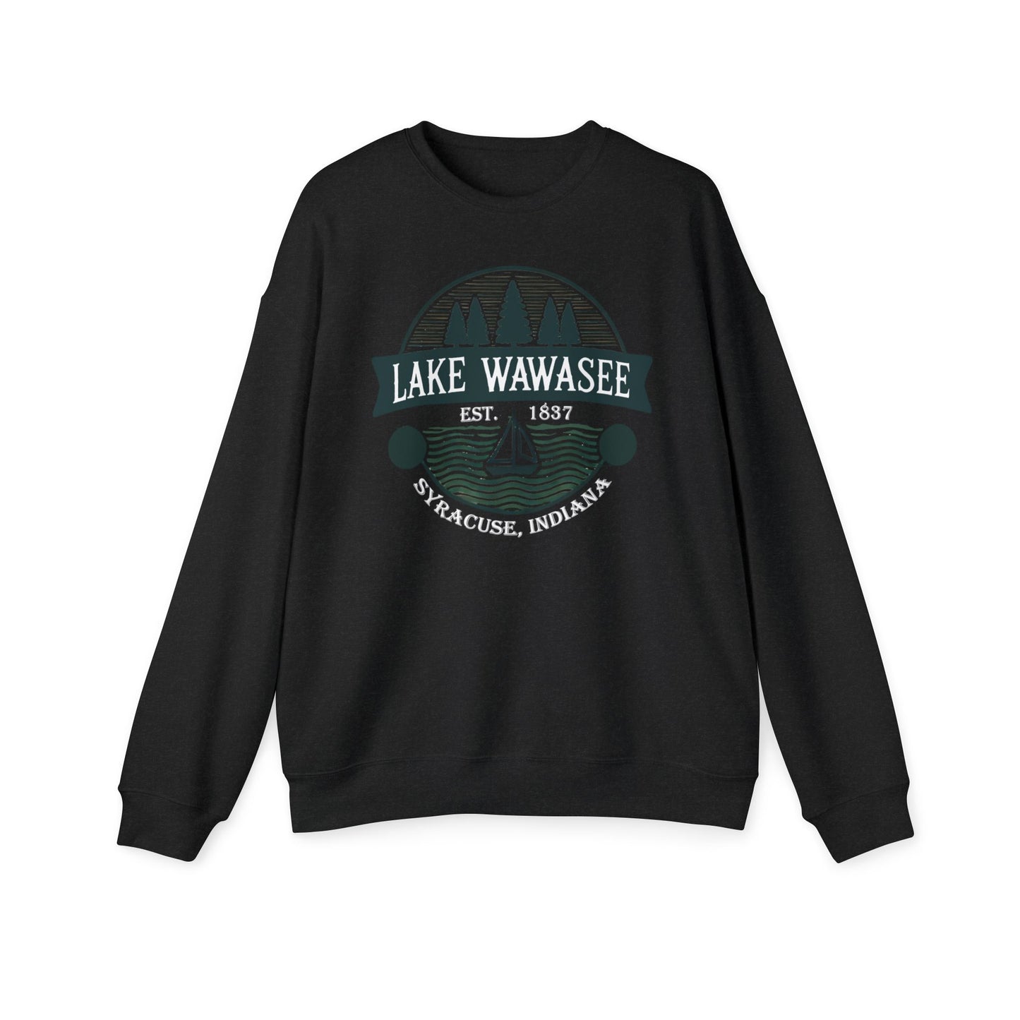 Vintage Lake Wawasee Unisex Drop Shoulder Sweatshirt