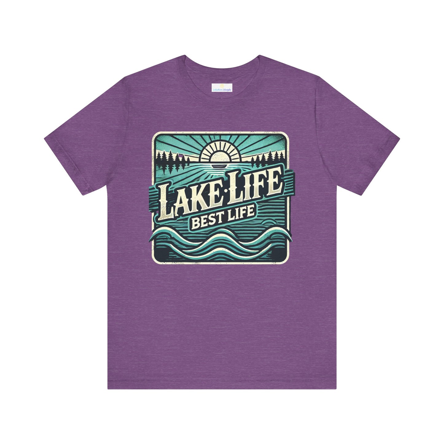 Lake Life Best Life Jersey Short Sleeve Tee