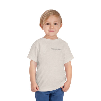Coastal Vibes Condado Beach Unisex Toddler Short Sleeve Tee