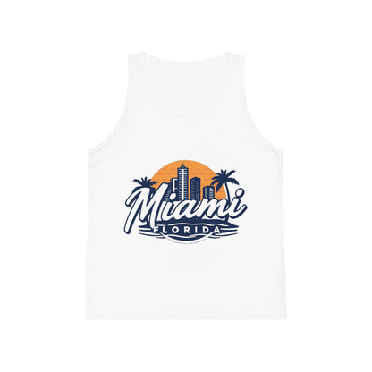 Retro Miami Unisex Kids Jersey Tank Top