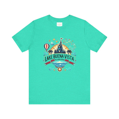 Adventurous Lake Buena Vista Unisex Jersey Short Sleeve Tee