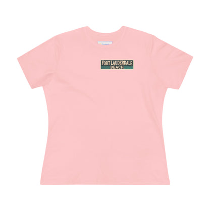 Vintage Fort Lauderdale Women's Cotton Tee