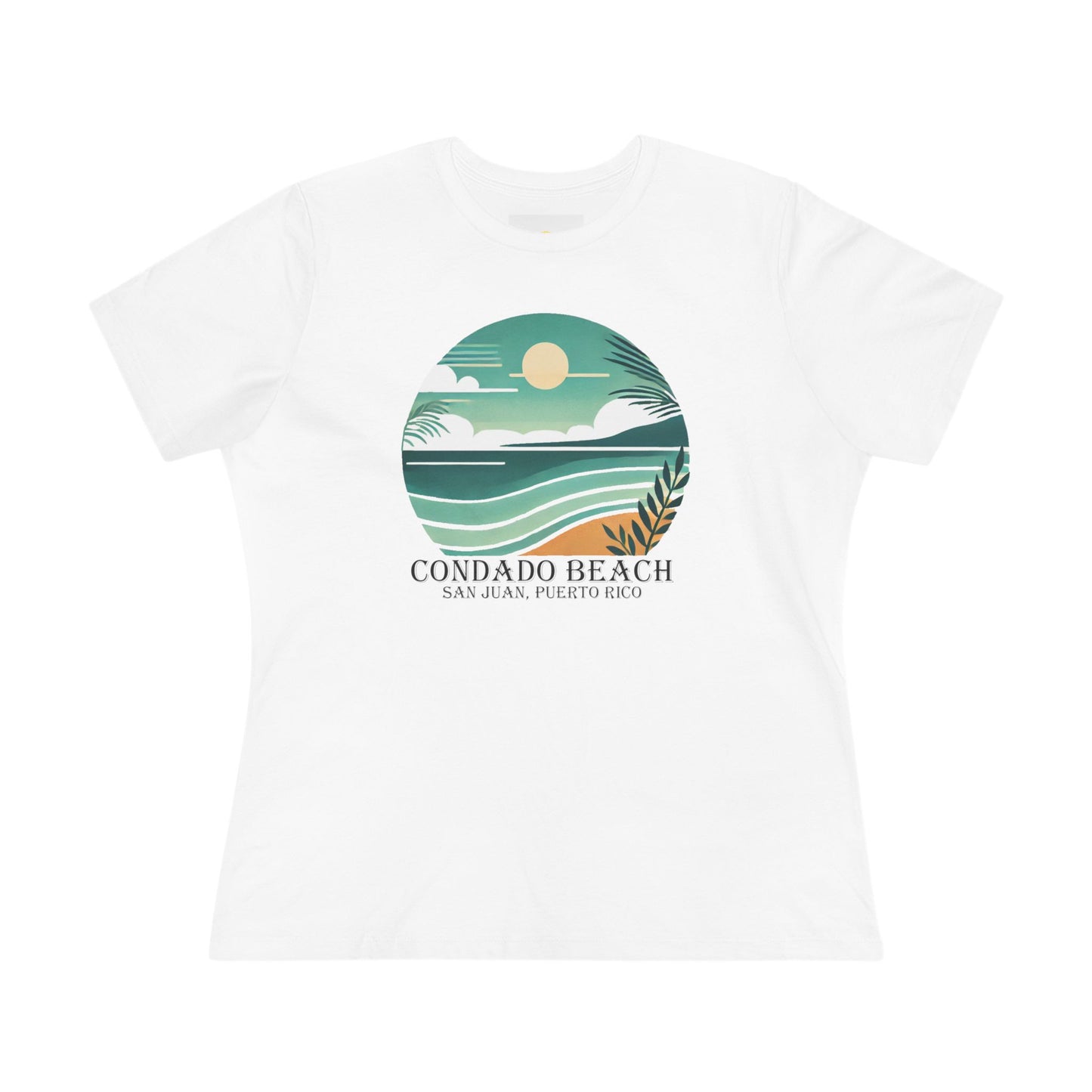 Coastal Vibes Condado Beach Women's Cotton Tee