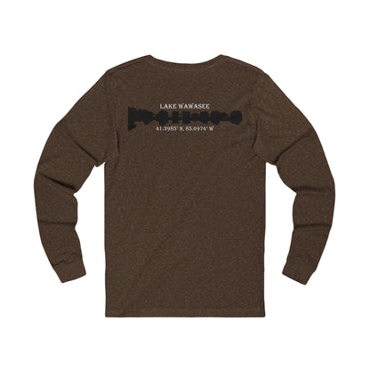Latitudes Lake Wawasee Unisex Jersey Long Sleeve Tee