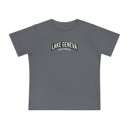 Vintage Lake Geneva Unisex Baby Short Sleeve T-Shirt