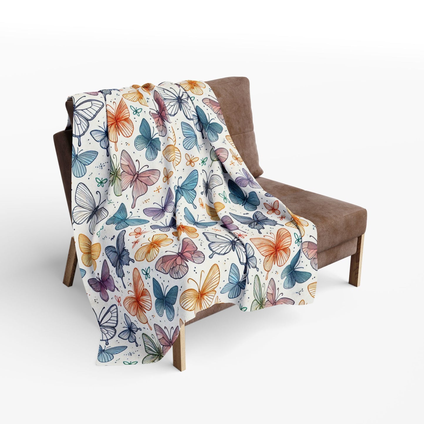 Butterflies Arctic Fleece Blanket