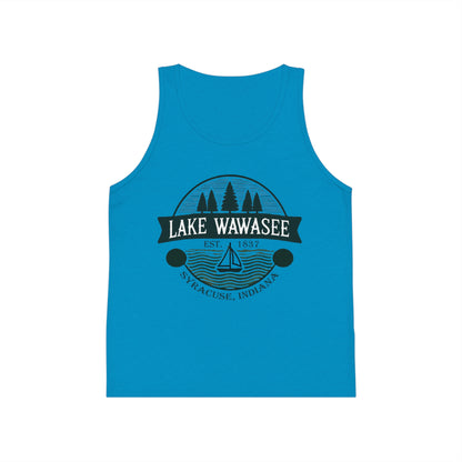 Vintage Lake Wawasee Unisex Kids Jersey Tank Top