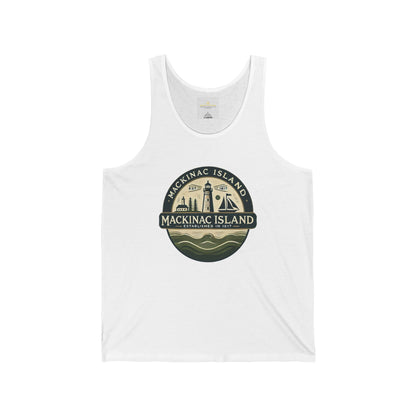 Vintage Mackinac Island Unisex Jersey Tank