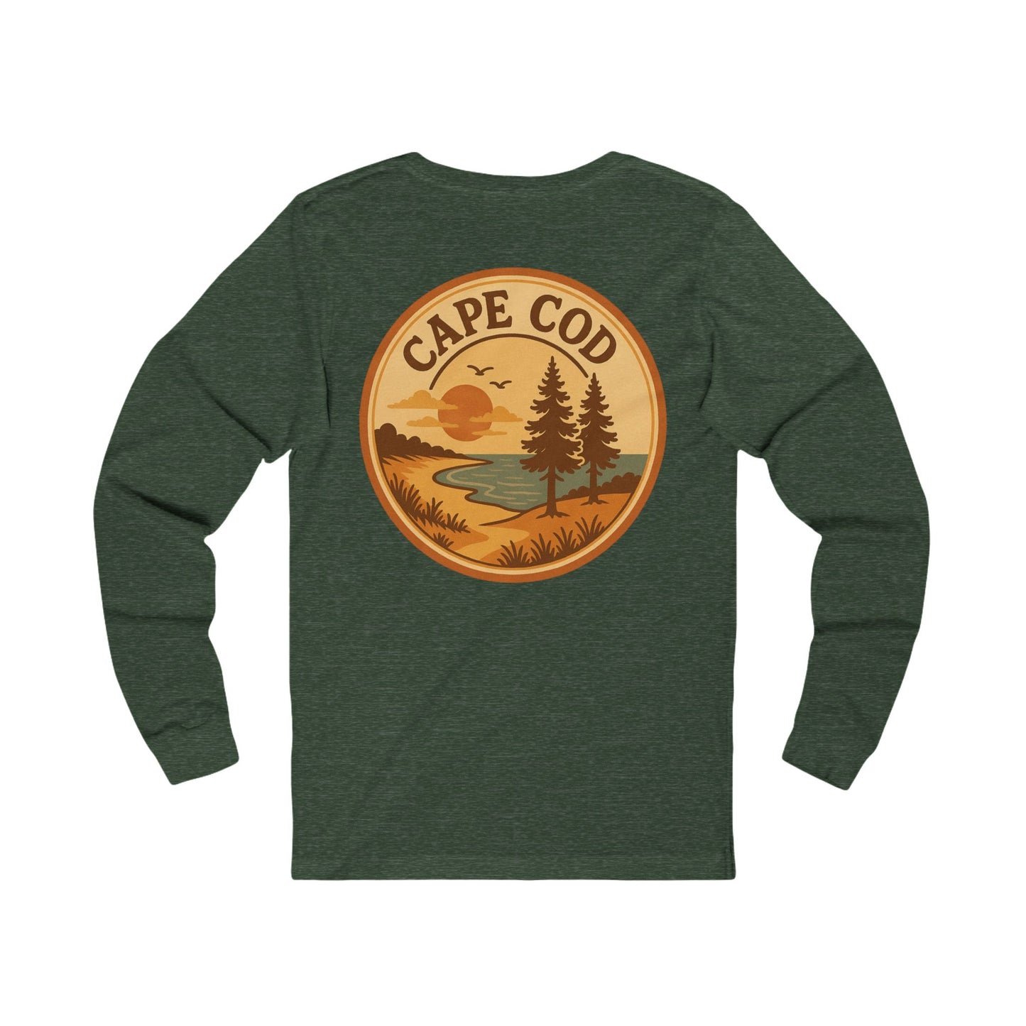 Rustic Cape Cod Unisex Jersey Long Sleeve Tee
