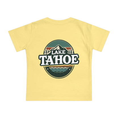Vintage Lake Tahoe Unisex Baby Short Sleeve T-Shirt