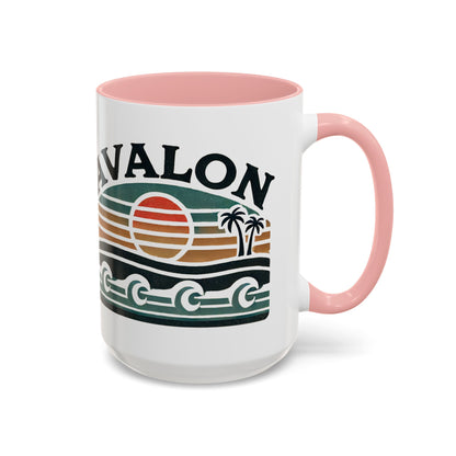 Retro Avalon Accent Coffee Mug