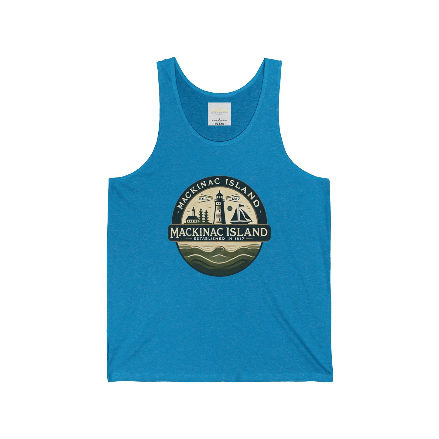 Vintage Mackinac Island Unisex Jersey Tank