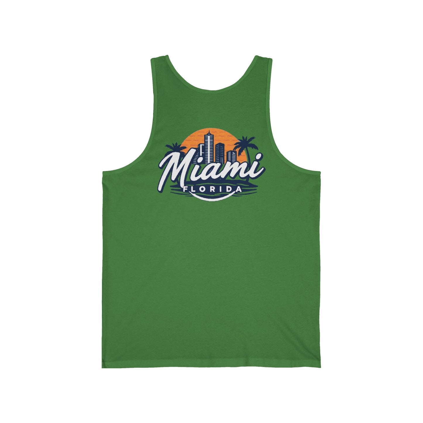 Retro Miami Unisex Jersey Tank