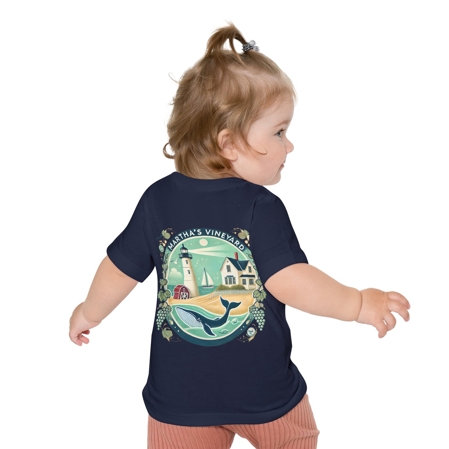 Vintage Martha's Vineyard Unisex Baby Short Sleeve T-Shirt