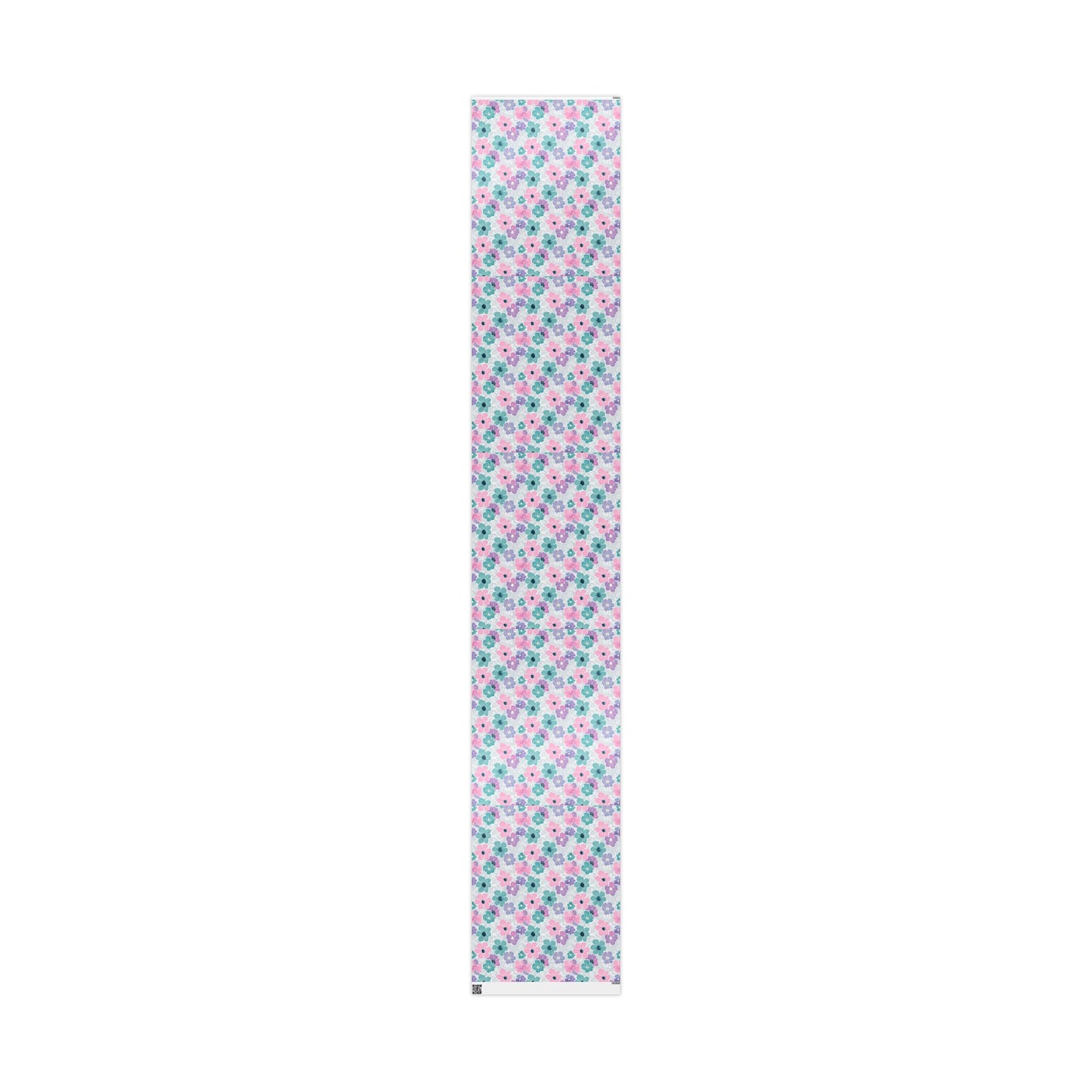 Pastel Floral Print Wrapping Paper