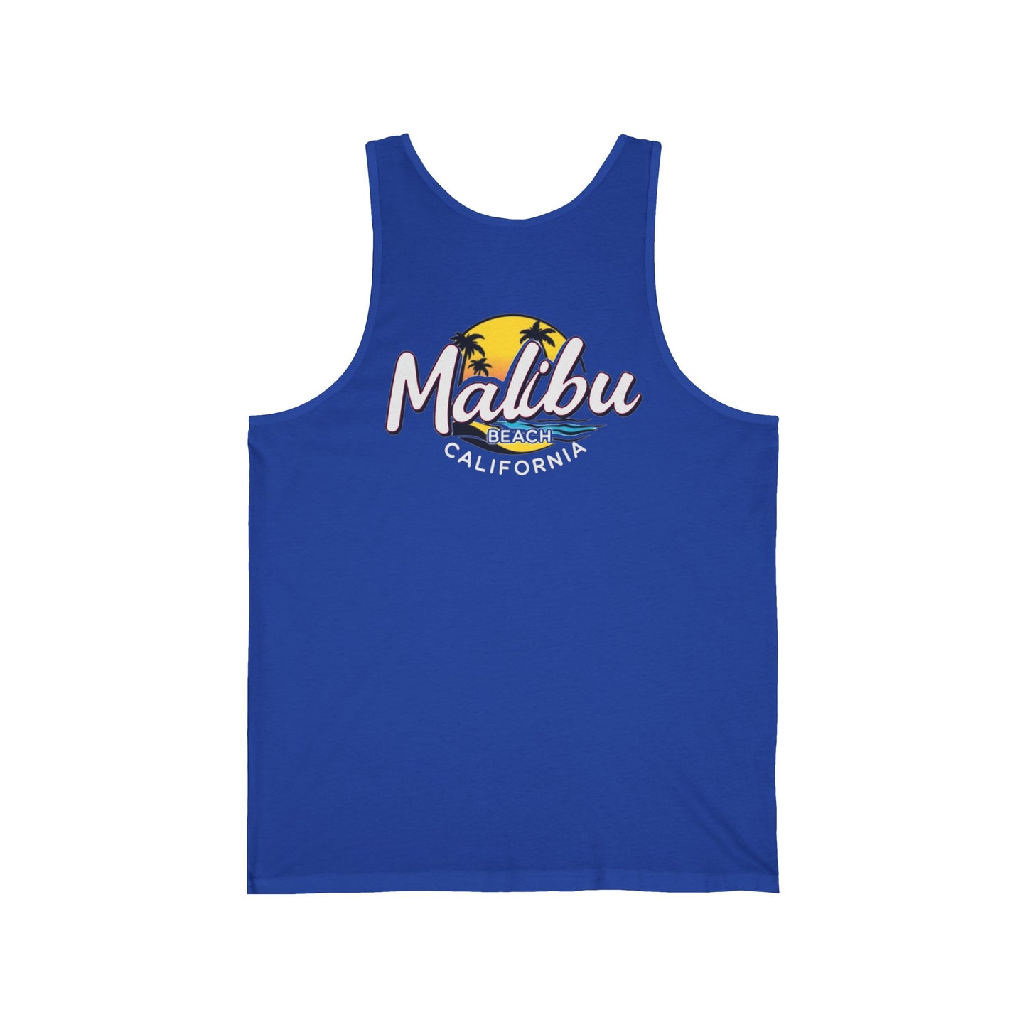 Retro Malibu Unisex Jersey Tank