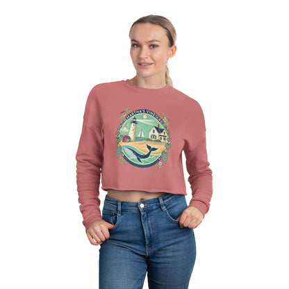 Vintage Martha's Vineyard Women's Cropped Sweatshirt