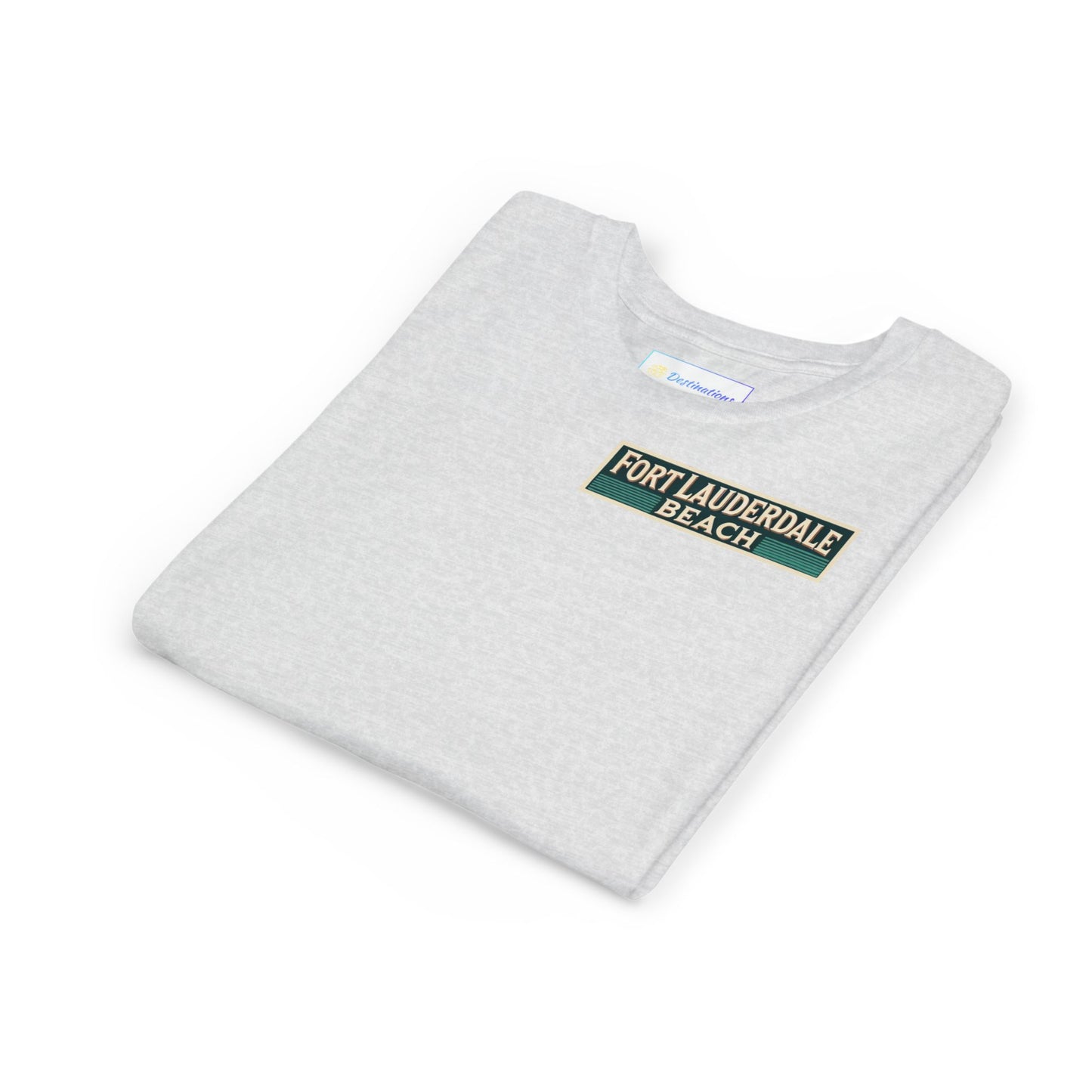 Vintage Fort Lauderdale Unisex Youth Short Sleeve Tee