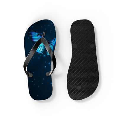 Mystical Butterfly Flip Flops