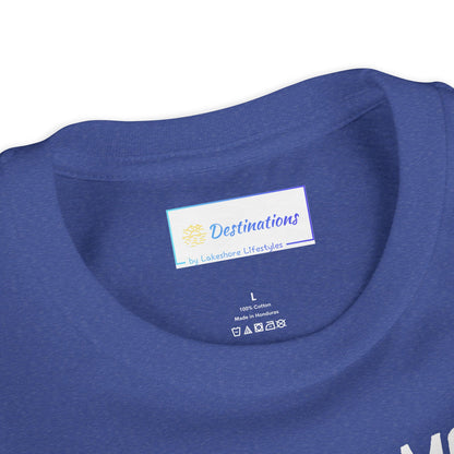 Vibrant Santa Monica Youth Short Sleeve Tee