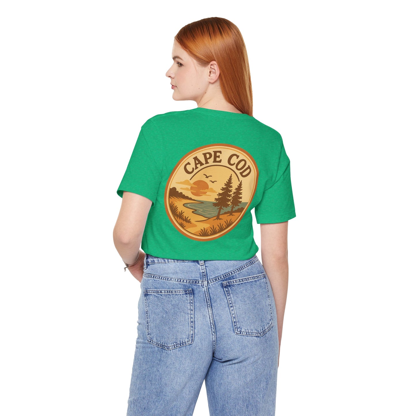 Rustic Cape Cod Unisex Jersey Short Sleeve Tee