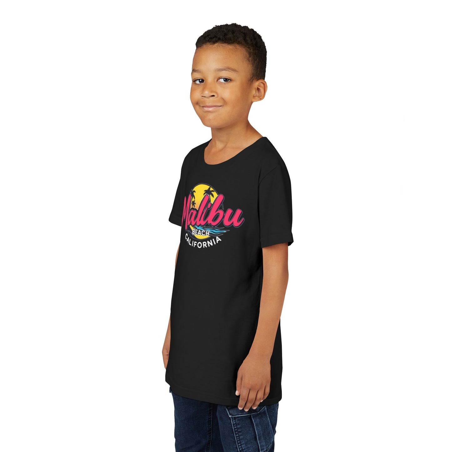 Retro Malibu Unisex Youth Short Sleeve Tee