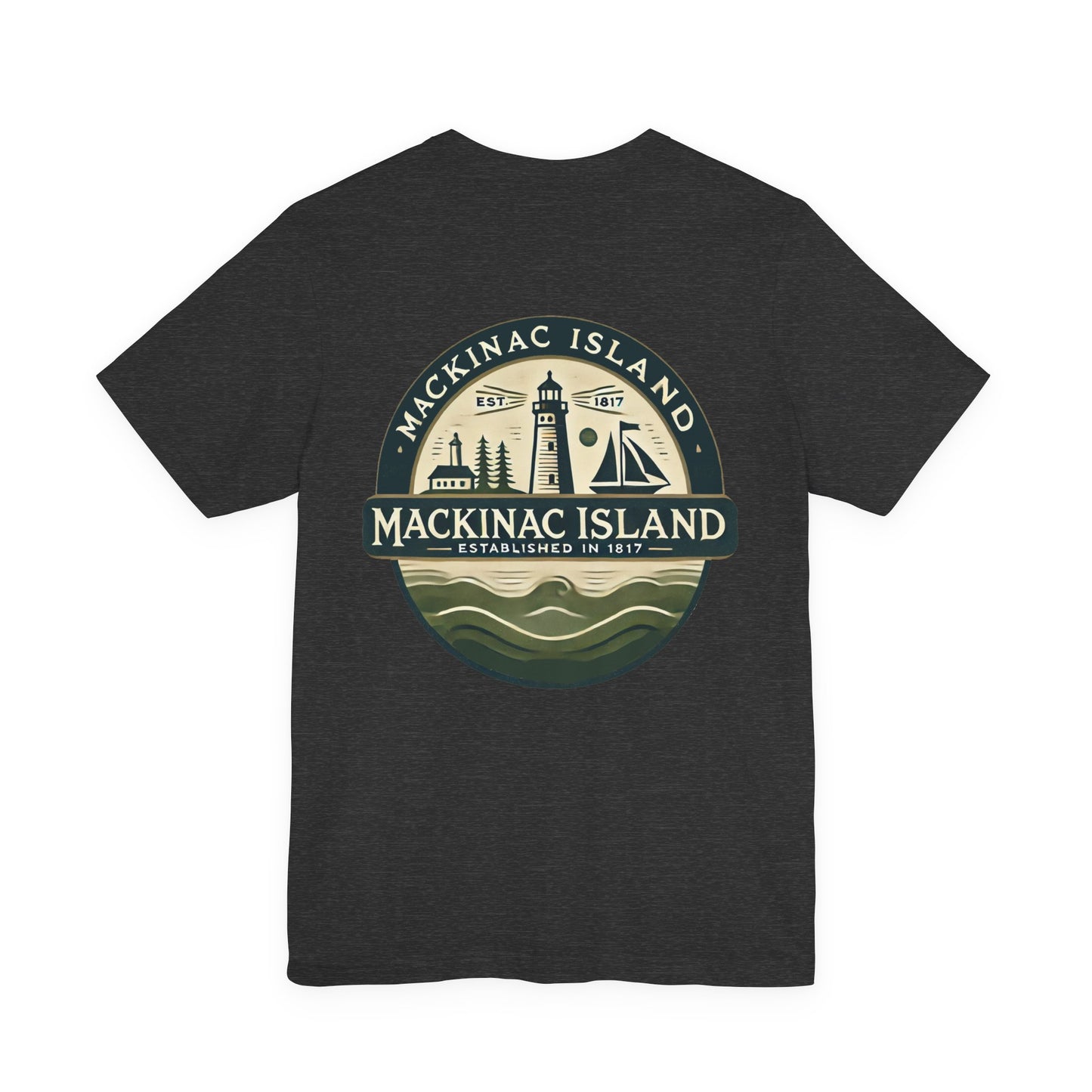 Vintage Mackinac Island Unisex Jersey Short Sleeve Tee