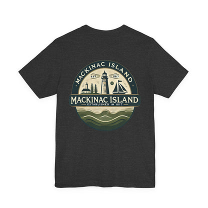 Vintage Mackinac Island Unisex Jersey Short Sleeve Tee