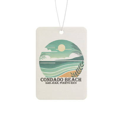Coastal Vibes Condado Beach Car Air Freshener