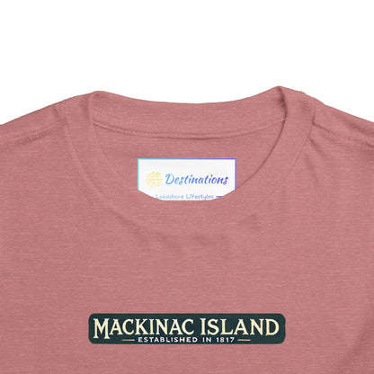 Vintage Mackinac Island Unisex Toddler Short Sleeve Tee