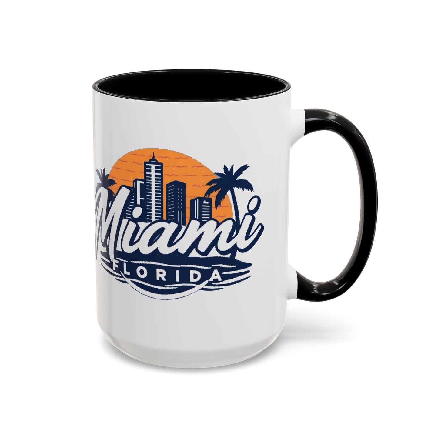 Retro Miami Accent Coffee Mug