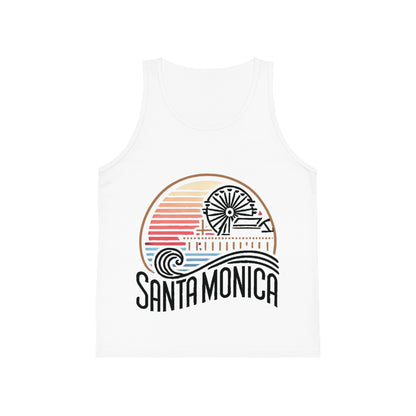 Vibrant Santa Monica Unisex Kids Jersey Tank Top