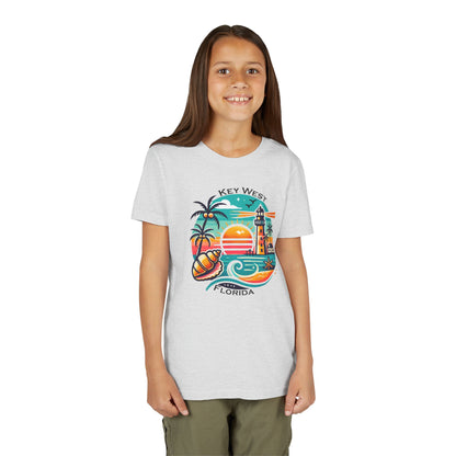 Vibrant Key West Youth Short Sleeve Tee